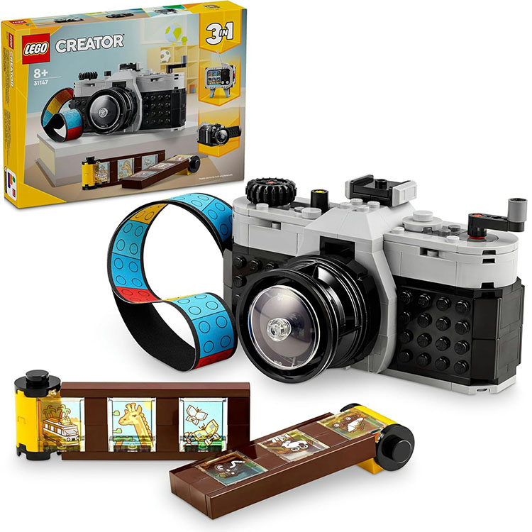 LEGO Creator 3’ü 1 Arada Retro Fotoğraf Makinesi - 261 Parça (31147) — görsel 3