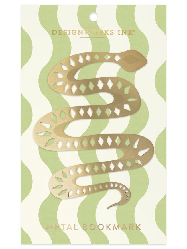 Designworks Ink Metal Kitap Ayracı - Mister Slithers — görsel 1