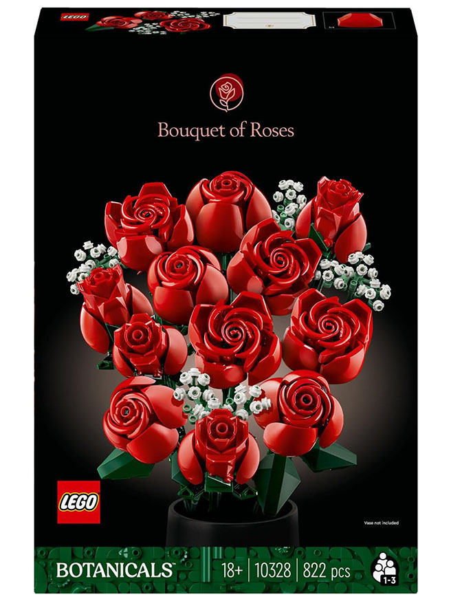 LEGO Botanicals Gül Buketi - 822 Parça (10328) — görsel 2