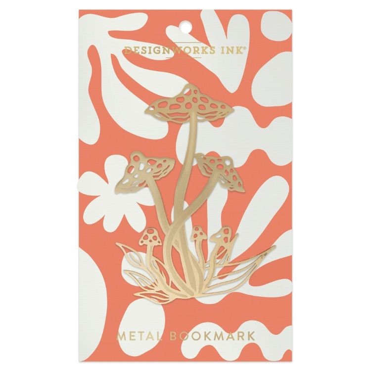 Designworks Ink Metal Kitap Ayracı - Mushroom — görsel 2