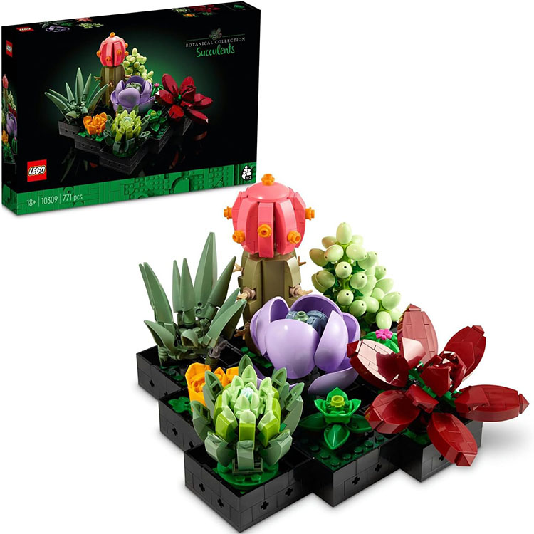 LEGO Botanicals Sukulentler - 771 Parça (10309) — görsel 3