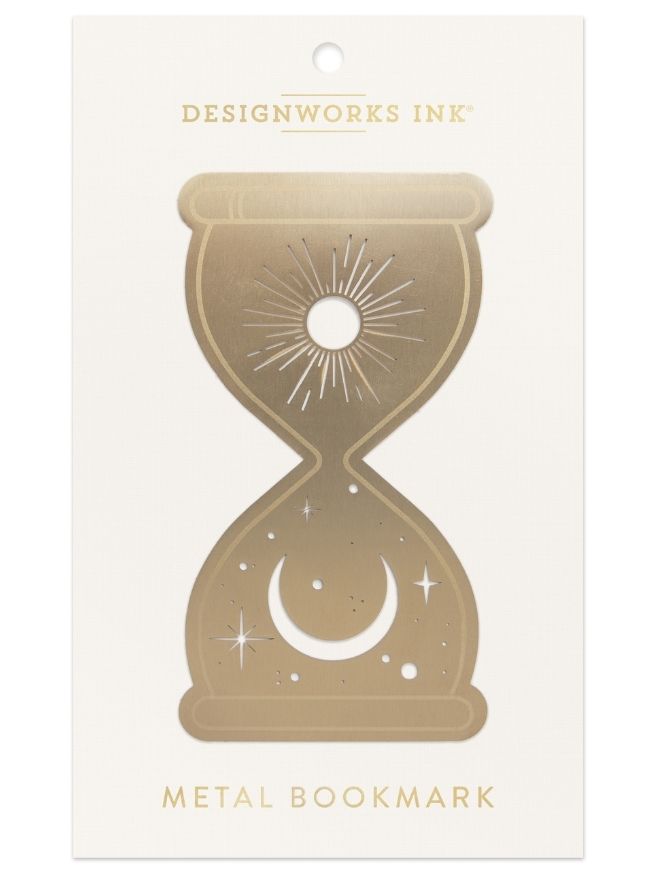 Designworks Ink Metal Kitap Ayracı - Hourglass — görsel 1
