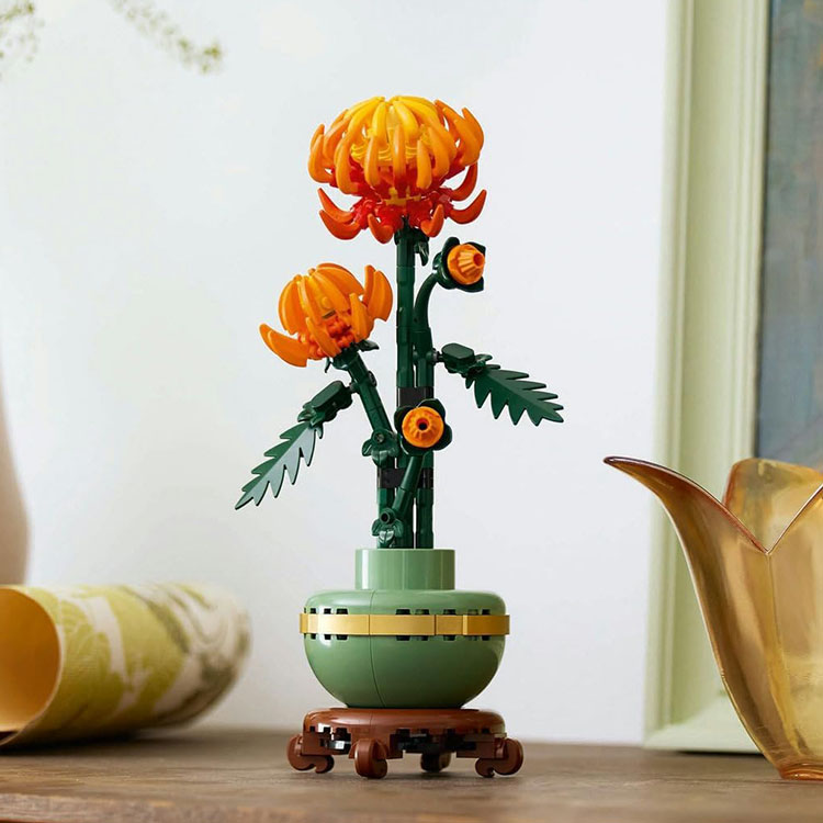 LEGO Botanicals Krizantem - 278 Parça (10368) — görsel 4