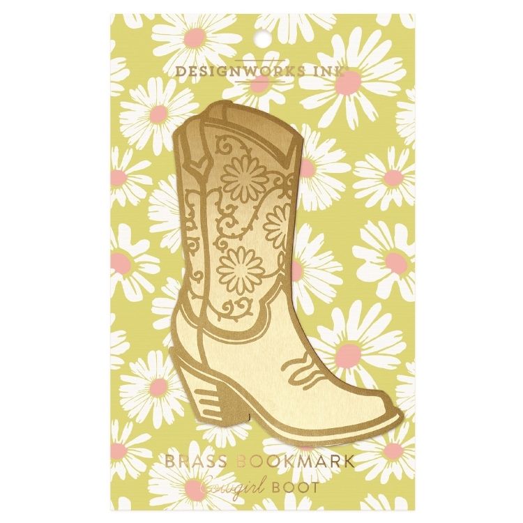Designworks Ink Metal Kitap Ayracı - Cowgirl Boot — görsel 2