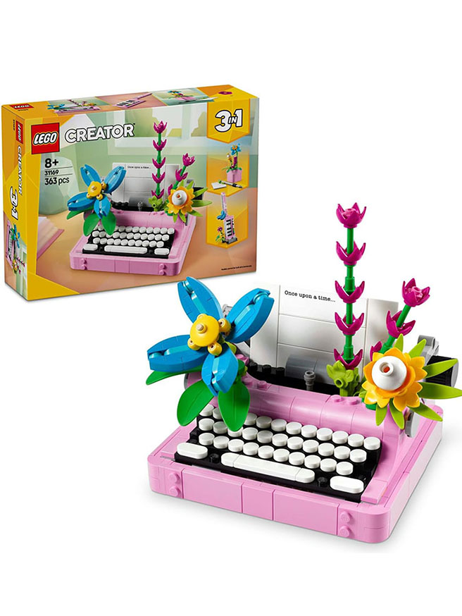 LEGO Creator 3’ü 1 Arada Çiçekli Daktilo - 363 Parça (31169) — görsel 1