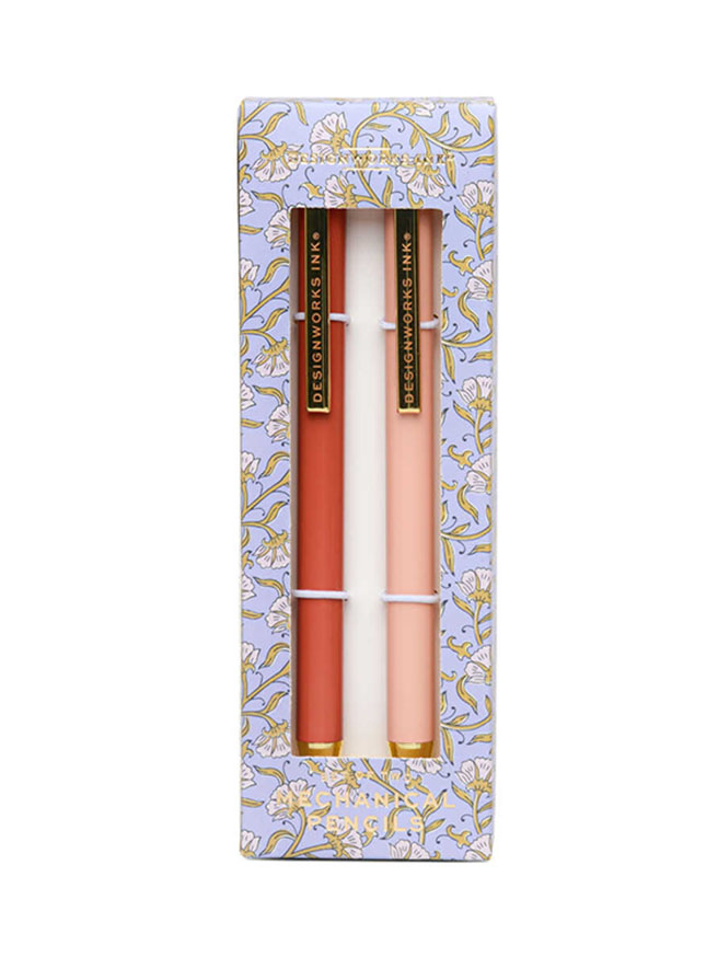 Designworks Ink Mechanical 2'li Kurşun Kalem Seti (Rosewood & Blush Set) — görsel 2