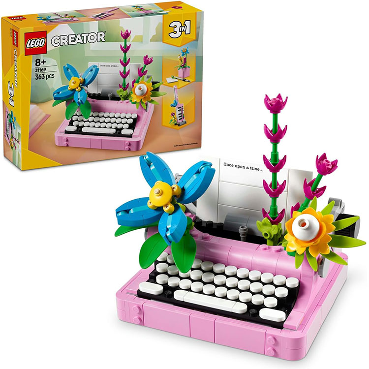LEGO Creator 3’ü 1 Arada Çiçekli Daktilo - 363 Parça (31169) — görsel 3