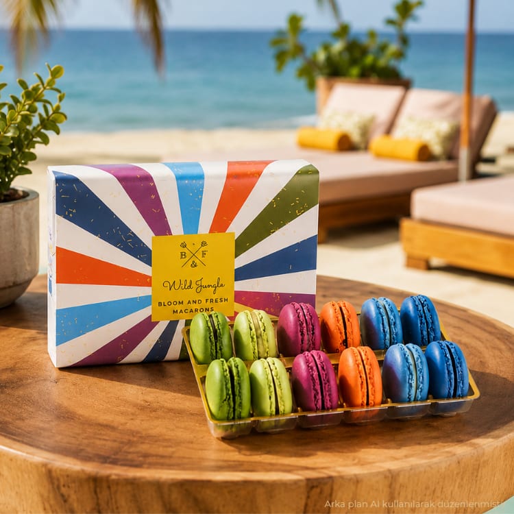 Wild Jungle Macarons (12'li) — görsel 3