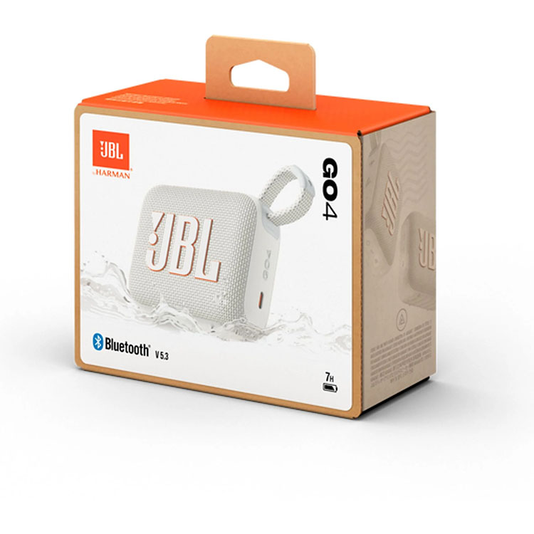 JBL Go 4 Taşınabilir Bluetooth Hoparlör (Beyaz) — görsel 2