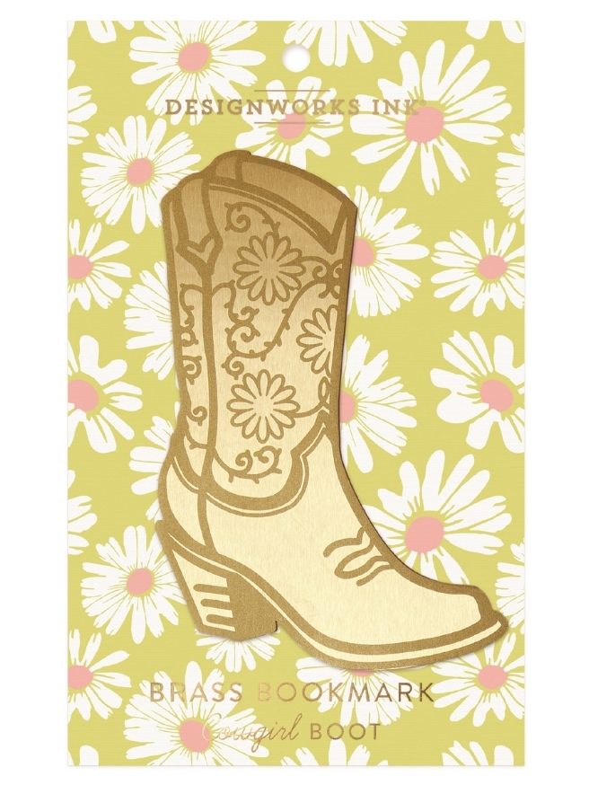 Designworks Ink Metal Kitap Ayracı - Cowgirl Boot — görsel 1