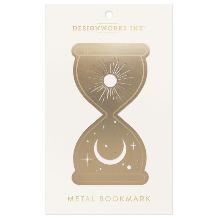 Designworks Ink Metal Kitap Ayracı - Hourglass — görsel 2